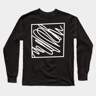 scribble design Long Sleeve T-Shirt